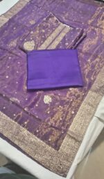 Dola Tissue Silk Unstitched Suit