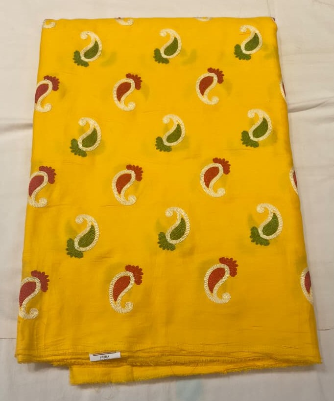 Chikankari Cotton Fabric