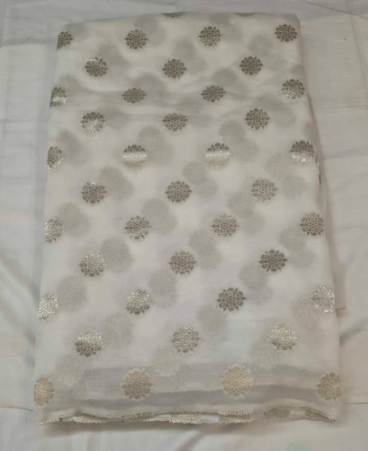 Premium Banarasi Organza Fabric