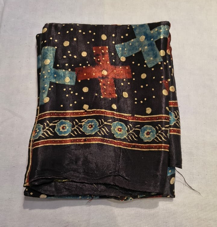 Modal Silk Zari Work Aanchal Dupatta