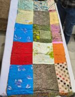 Handcrafted Sujani Printed Dupatta | Multicolor Patchwork Style Ethnic Dupatta for Suit, Kurti & Daily Wear - Image 6