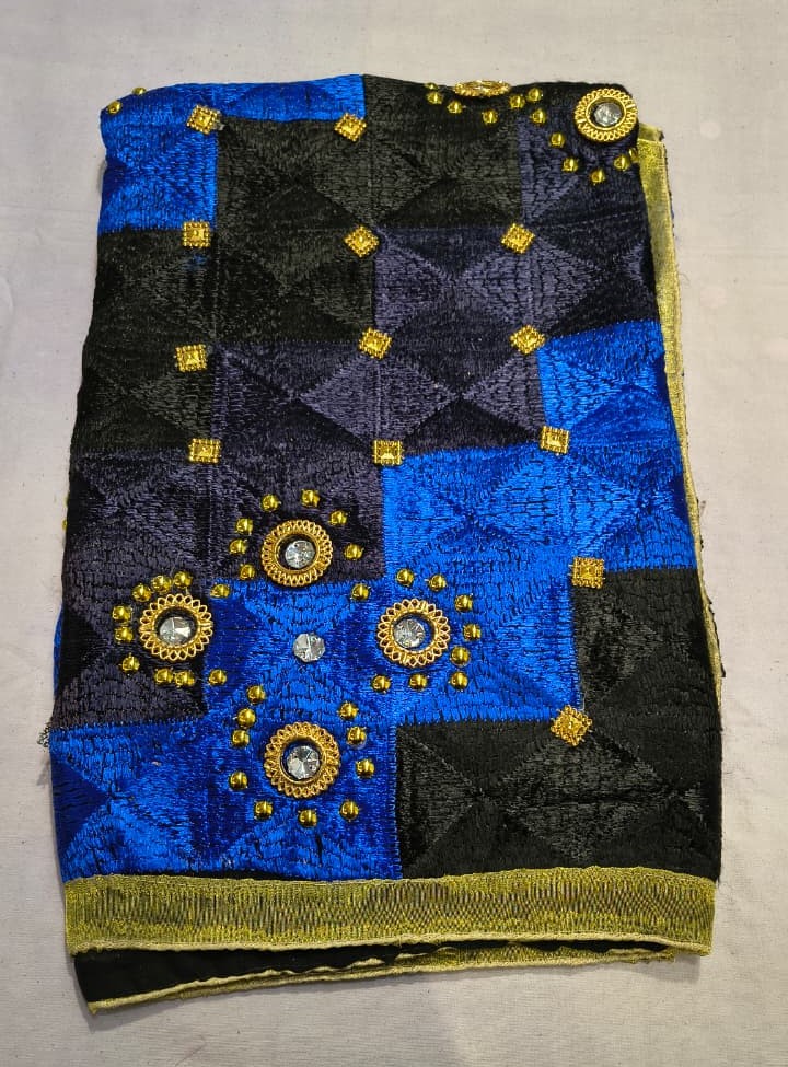 Modal Cotton Phulkari Work Dupatta