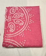 Premium Bandhani Cotton Unstitched Suit Set with Bandhani Cotton Dupatta and Bandhani Cotton Bottom | Elegant Ethnic Wear for Daily & Festive Use - Image 4